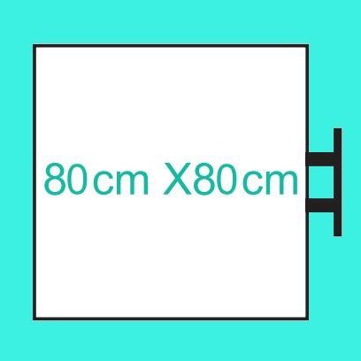 Kare Sabit Tabela (80 cm)